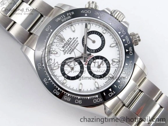0212 FreshLook Daytona 116500 JDF 1:1 Best Edition 904L Steel White Dial on SS Bracelet A 1338